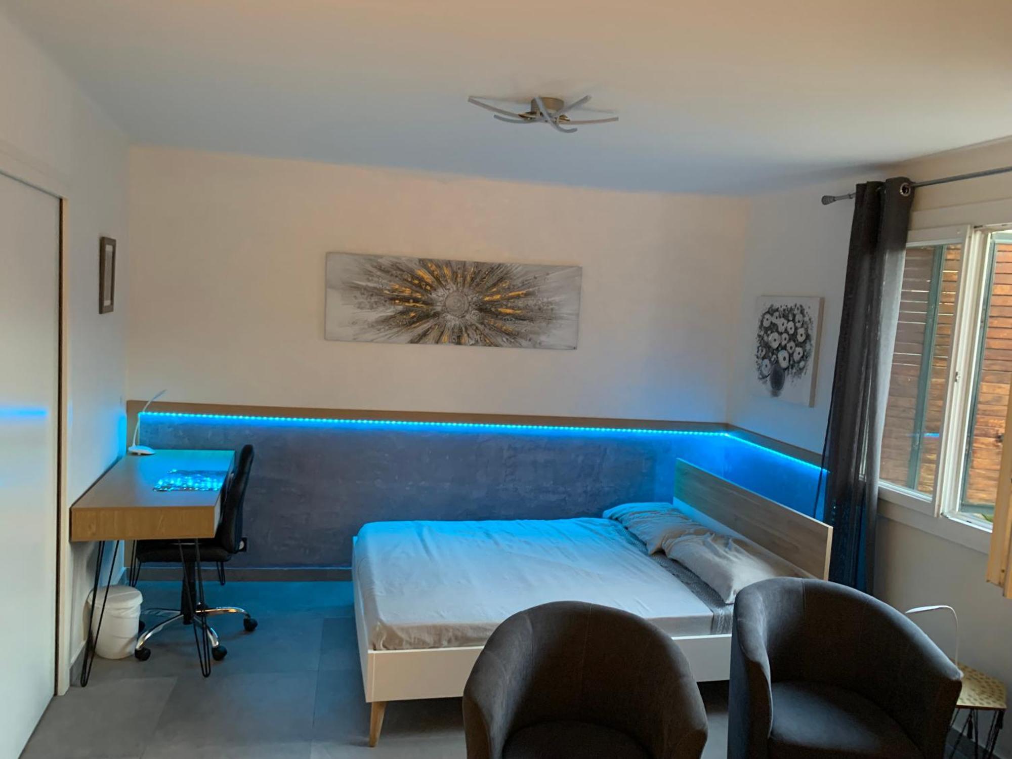 Grand Studio Tres Agreable Avec Bar, Cuisine Et Terrasse Καν-συρ-Μερ Εξωτερικό φωτογραφία